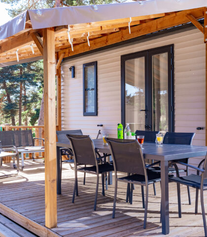 Location de mobil-home en camping 3 étoiles en Lozère