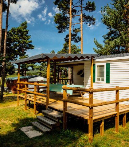 Mobil-home 2 chambres en Lozère