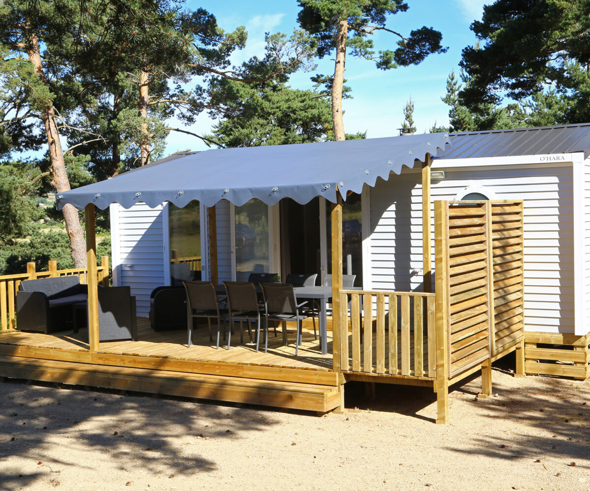 Mobil-home grand confort à Langogne