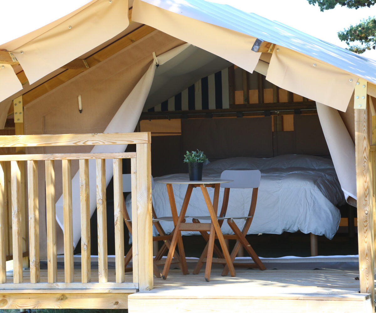 Tente Cosy lodge pour dormir sous le ciel de Lozère