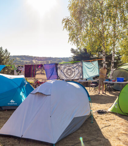 Emplacement camping en Lozère