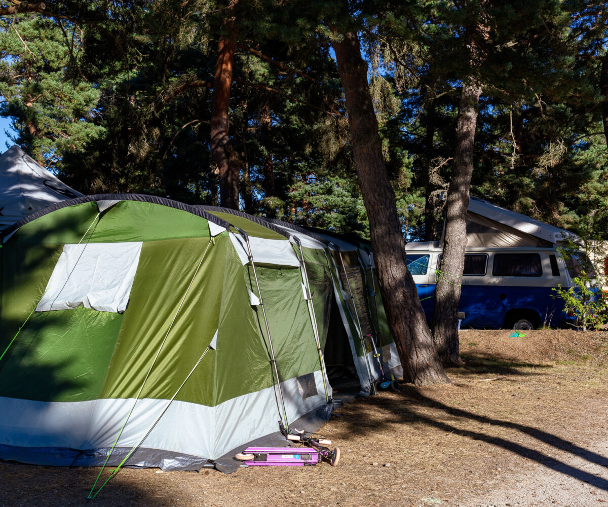 Camper en pleine nature de Lozère