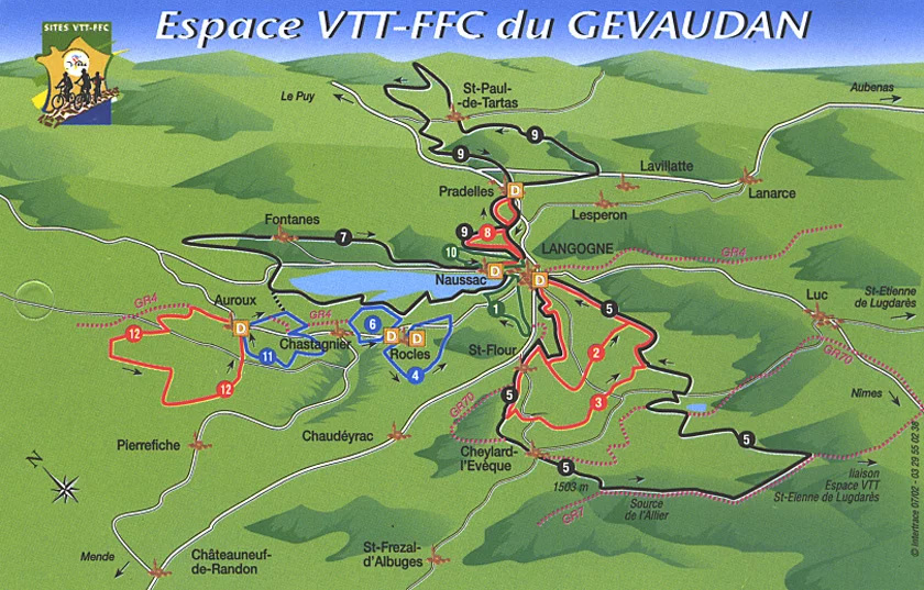 Espace VTT FFC du Gévaudan